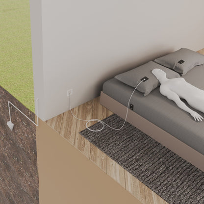 Grounding Pillow Case